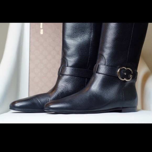 Gucci interlocking G Riding Boot - Picture 6 of 7